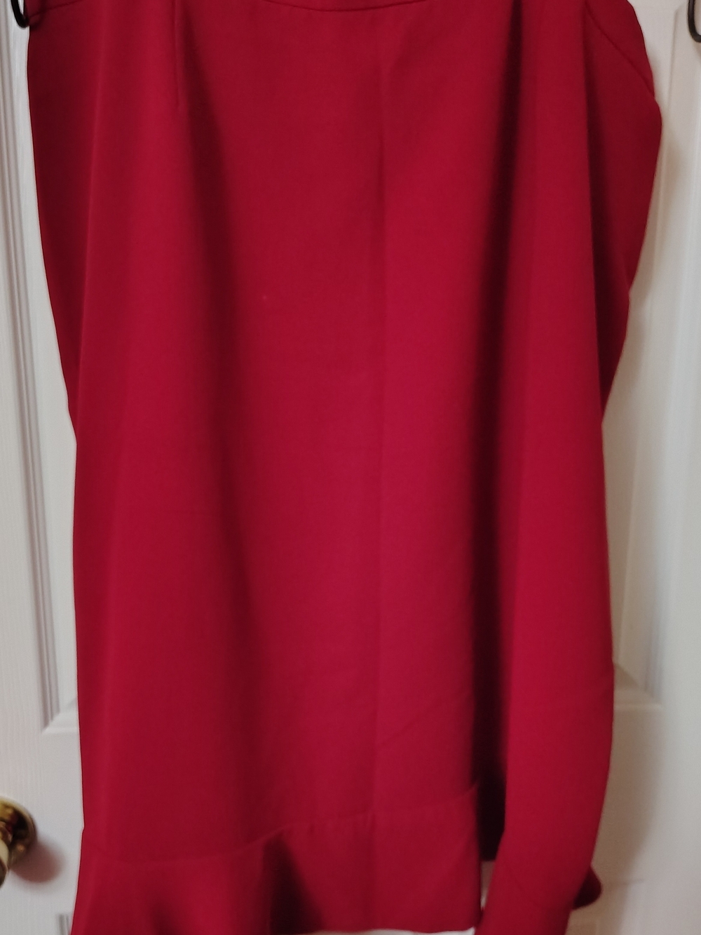 Le Suit Red Women's Skirt